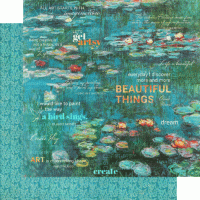 Graphic 45 Let's Get Artsy 12x12 Inch Collection Pack with Stickers (4502754)